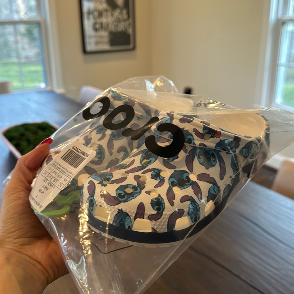 New Stitch Crocs